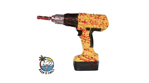 Keep It chill - Blood spattered power drill