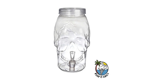 Keep It chill - Skull shaped plastic drink - 1800ml