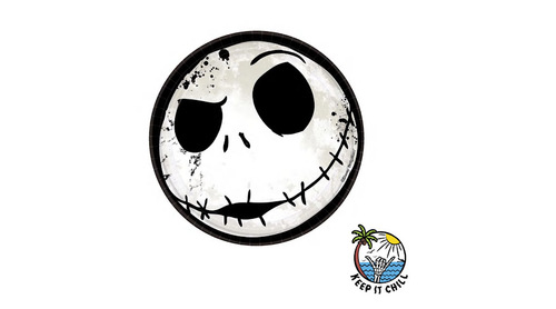 Keep It chill - Halloween plates - It has 8 small size pieces 17.8cm