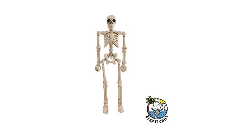 Mini Halloween skeleton - 20cm