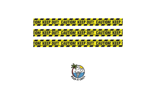 Keep out tape - 6m