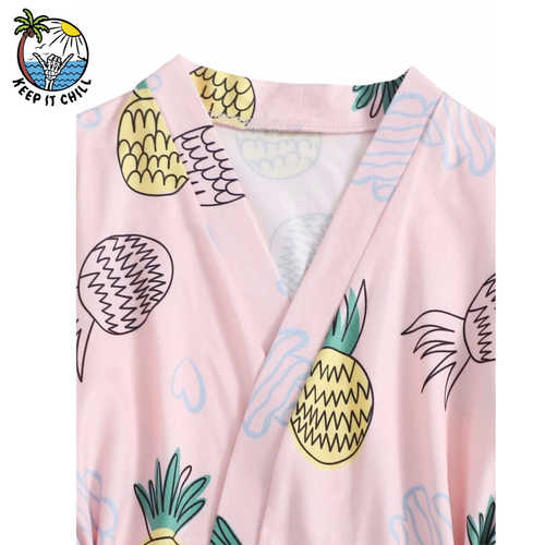 Pineapple robe