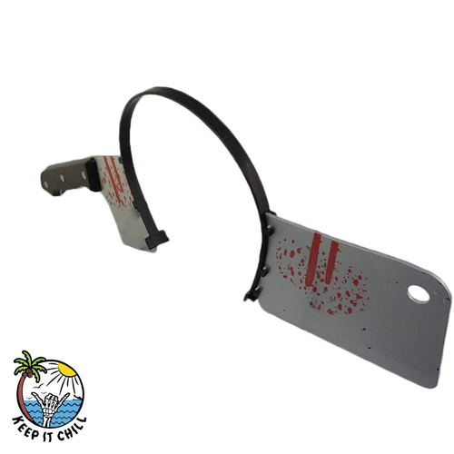 Bloody cleaver