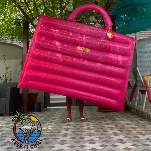 Handbag pool float
