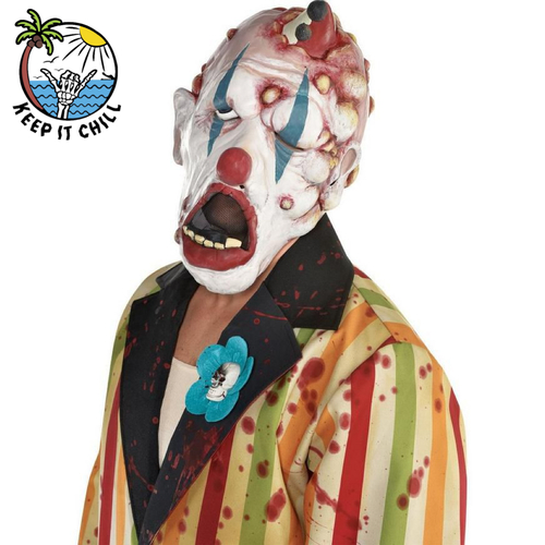 Deranged clown mask