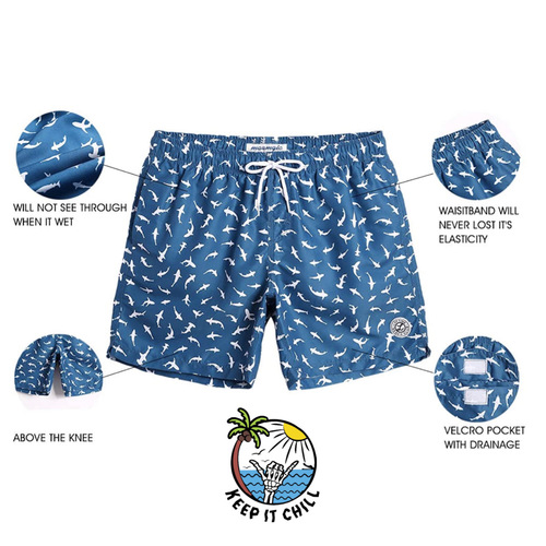 Blue shark short