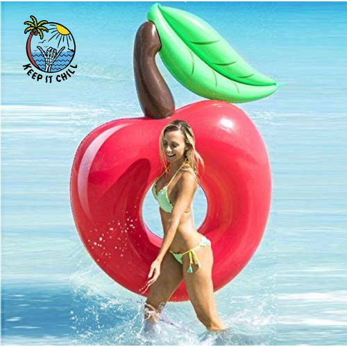 Apple pool float