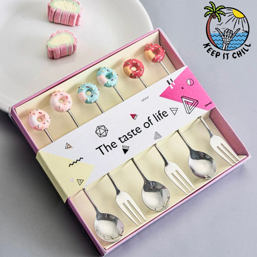 Donuts spoon&fork