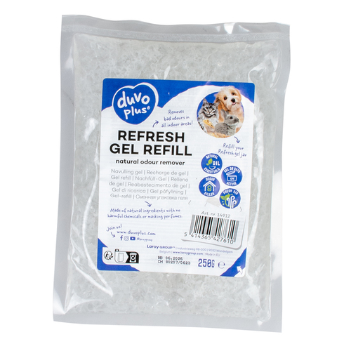 عبوة جل منعش 250 جرام - Refresh Gel Refill 250g عبوة منعش 250 جرام
يزيل جميع الروائح الكريهة بشكل مستمر من جميع المناطق الداخلية لمدة تصل إلى 30 يومًابمكونات طبيعية، مزيج من الزيوت العطريةدون استخدام مواد كيميائية ضارة أو إخفاء العطورمثالية بالقرب من صناديق القمامة أو حظائر الحيوانات أو مناطق تناول الطعام أو أسرة الكلاب...آمنة للناس والحيوانات والبيئة.منحنا حيواناتنا الأليفة الكثير من الحب والفرح. لكن في بعض الأحيان تحمل رائحة كريهة. يعالج التحديث الروائح الكريهة ويوفر رائحة منعشة بمهارة. مثالي بالقرب من صناديق القمامة أو ملاجئ الحيوانات أو مناطق تناول الطعام أو سلال الكلاب، فهو يزيل جميع الروائح الكريهة بشكل مستمر من جميع المناطق الداخلية لمدة تصل إلى 30 يومًا ويستعيد الرائحة اللطيفة. إنه مصنوع من مكونات طبيعية دون استخدام مواد كيميائية ضارة أو عطور. آمنة للناس والحيوانات والبيئة. افتح الوعاء وضعه في منطقة المشكلة بمساحة 15 مترًا مربعًا. يفضل استخدامه في المناطق التي تعزز تدفق الهواء. بمجرد ملامسة الجل للهواء، يبدأ في التبخر خلال 5-10 دقائق ويزيل جميع الروائح الكريهة. تجديد إذا لزم الأمر. املأ وعاء التحديث بالعبوة.