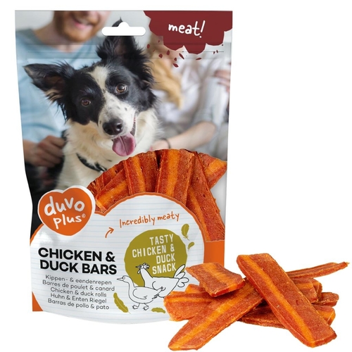 Duvo plus Meat! chicken & duck bars 100g - Duvo plus Meat! chicken & duck bars 100g