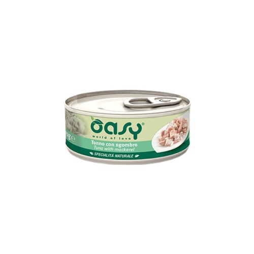 Oasy tuna with mackerel 150g - Oasy tuna with mackerel 150g