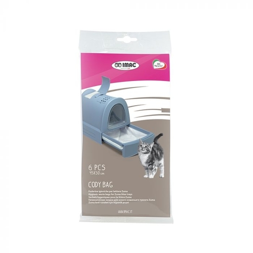 Imac Cody Bag Litter Box Liners - 45 x 30 cm - Imac  Cody Bag Litter Box Liners Size - 45 x 30 cm