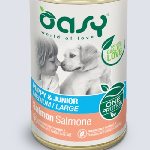 Oasy puppy & Junior Salmon 400g - Oasy puppy & Junior Salmon 400g