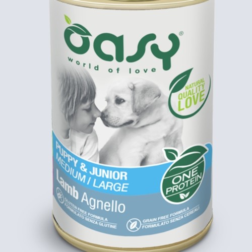 Oasy puppy & Junior With Lamb 400g - Oasy puppy & Junior With Lamb 400g