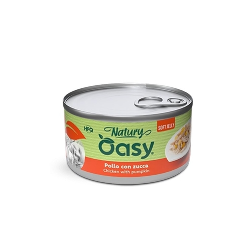 Oasy wet cat natury soft jelly chicken with pumpkin 150 g - Oasy wet cat natury soft jelly chicken with pumpkin 150 g