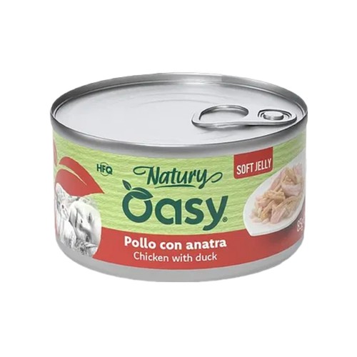 Oasy Natury Chicken With Duck In Soft Jelly 85g - Oasy Natury Chicken With Duck In Soft Jelly 150g