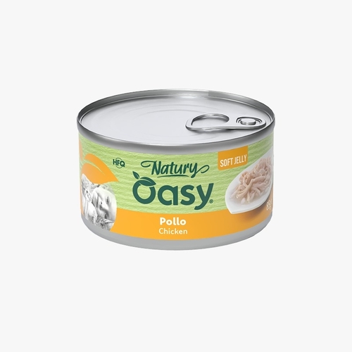 Oasy wet cat Natury soft jelly - chicken 150g - Oasy wet cat Natury soft jelly - chicken 150g