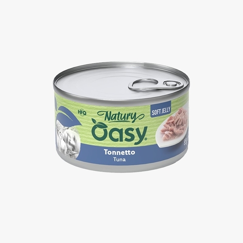 Oasy Wet Cat Natury Soft Jelly - Tuna 150g - Oasy Wet Cat Natury Soft Jelly Tuna 150g