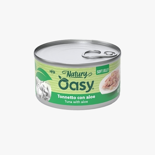 Oasy Wet Cat Natury Soft Jelly - Tuna with Aloe 85g - Oasy Wet Cat Natury Soft Jelly - Tuna with Aloe 85g