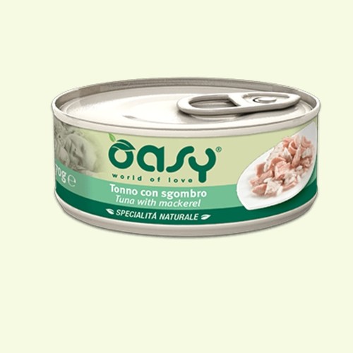 Oasy Wet Cat food Tuna with Mackerel 70g - Oasy Wet Cat food Tuna with Mackerel 70g