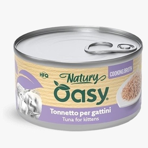 Oasy Natury Cooking Broth Tuna for Kittens 85g - Oasy Natury Cooking Broth Tuna for Kittens 85g