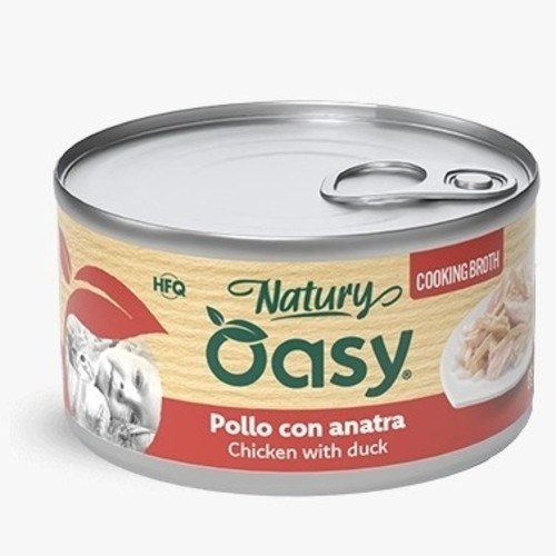 Oasy Natury Cooking Broth Chicken with duck 85g - Oasy Natury Cooking Broth Chicken with duck 85g