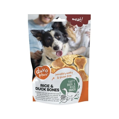 Duvo plus Rice & Duck Bones for Dog 140g - Duvo plus Rice & Duck Bones for Dog 140g