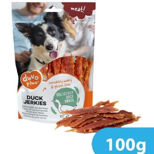 Duvo plus duck jerkies for dog 100g