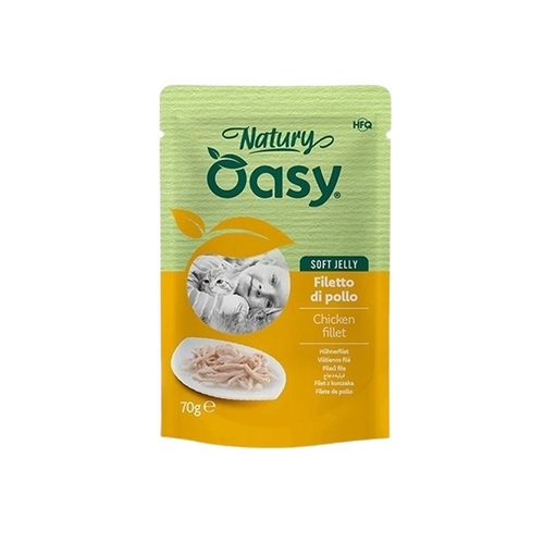 Oasy  wet cat chicken fillet pouch  70g - Oasy&nbsp; wet cat chicken fillet pouch&nbsp; 70g