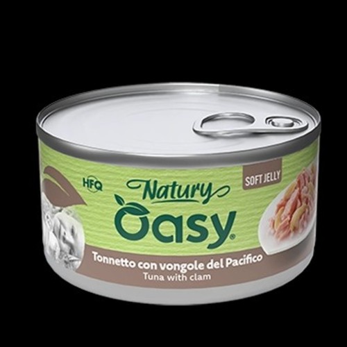 oasy soft jelly tuna with clam 85g