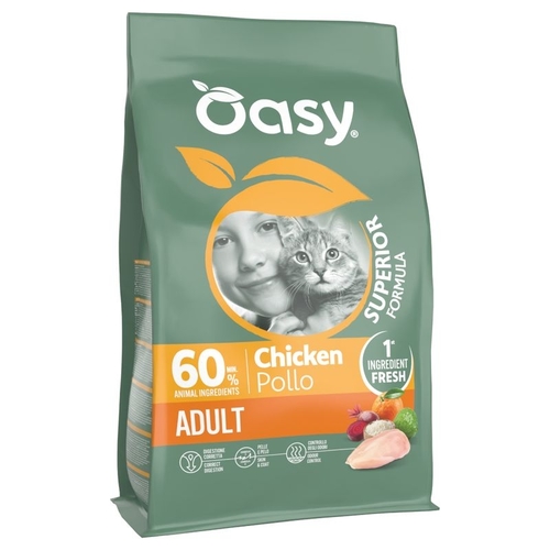 oasy dry food superior adult chicken 300g