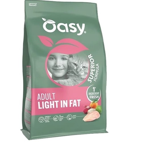 oasy dry food superior adult light in fat 1.5kg