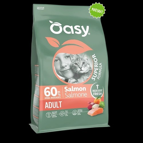 oasy dry food superior adult salmon 1.5kg