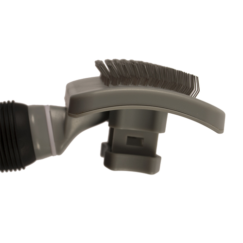 Slicker Brush Self Cleaning Large black/grey