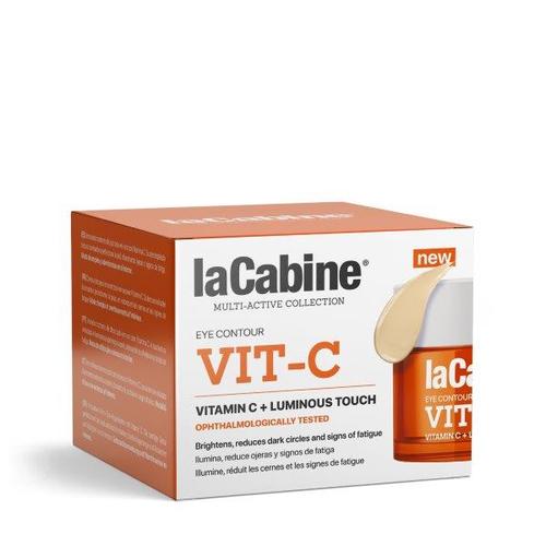 Lacabine VIT-C EYE CONTOUR 15ML - كريم فيتامين C  بتركيبتة
  الخاصة تم تركيبه خصيصًا لمحيط العين، فهو يخفف من الهالات السوداء وعلامات
  التعب بينما يرطب البشرة ويغذيها للحصول على نعومة وراحة.