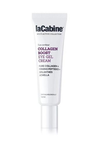 laCabine COLLAGEN BOOST EYE CONTOUR 15ML - تركيبة كريم جل الكولاجين 
  مصمم خصيصًا لشد الجفون ومحيط العين. للحصول على بشرة أكثر نعومة
  وتماسكًا بشكل واضح حول العينين.