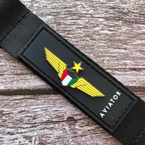 ميدالية جناح الطيار أسود