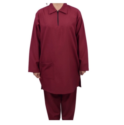 uniform crep panjabi plain 36