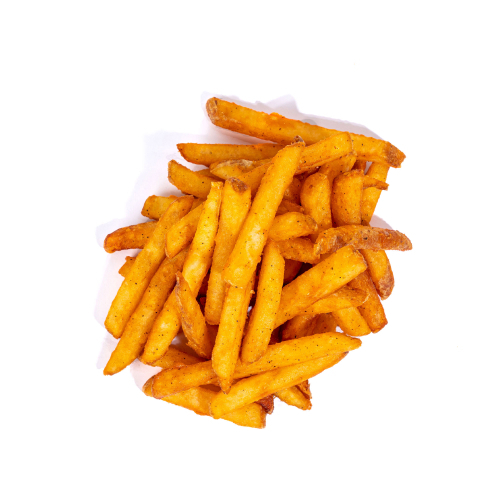 Super crisp Fries - Super crispy fries served with ketchup and mayo sauce