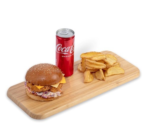 A&A Chicken Meal - Fresh Chicken A&A meal with Fries and a Soft Drink of your choice or Water.