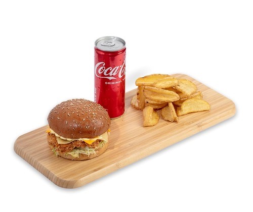 Classic Chicken Meal - Fresh Chicken Classic meal with Fries and a Soft Drink of your choice or Water.