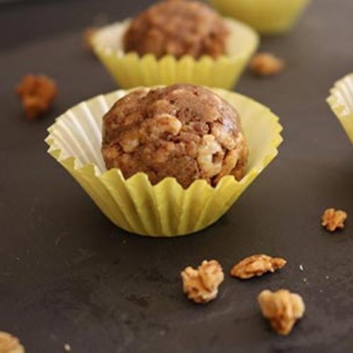 Peanut Butter Protein Truffles Crunchy