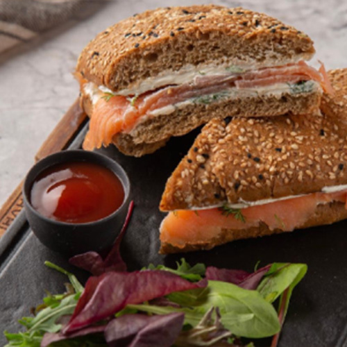 Smoked Salmon Sandwich