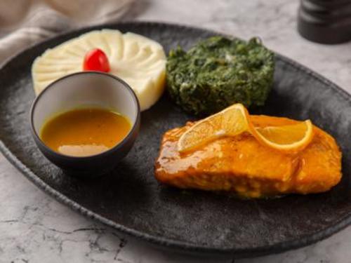 Fitness Orange Glaze Salmon