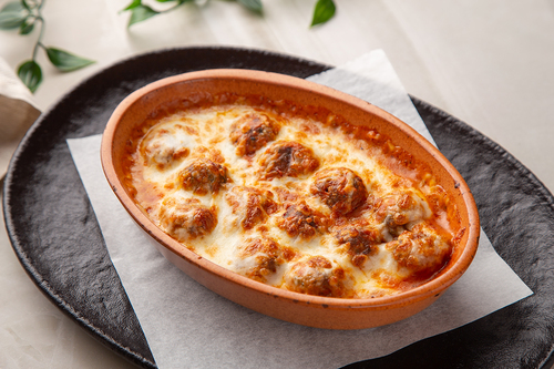 Cheesy Meatballs
