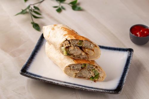 Fitness Chicken Kebabs Wrap