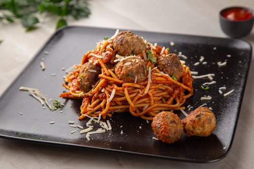 Fitness Spaghetti Meatballs