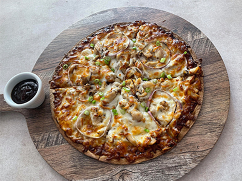 Fitness BBQ Chicken Pizza