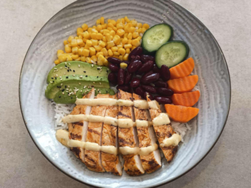 Chicken Avocado Bowl