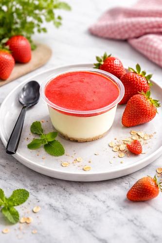 Fitness Protein Strawberry Cheesecake
